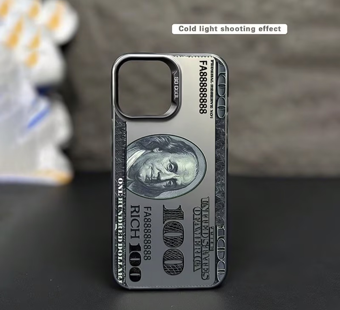 $100 Bill Creative Case – iPhone XS Max view 2