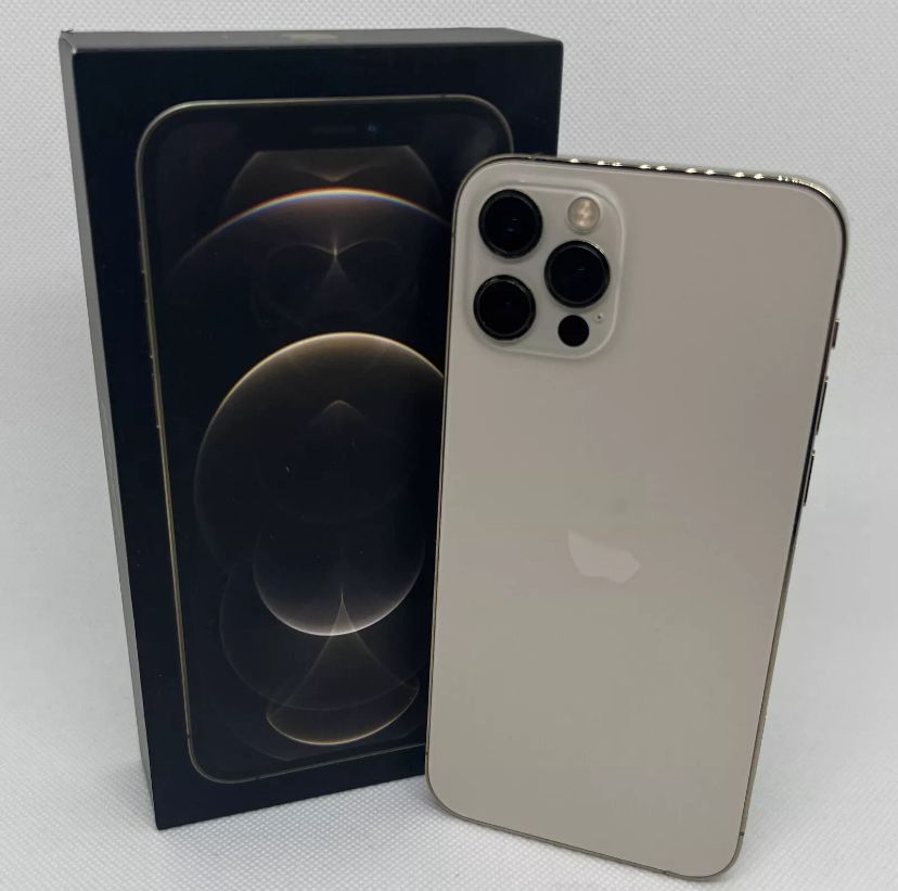 iPhone 12 Pro (256GB) — Gold — Used — Battery 83% — Factory unlocked view 3