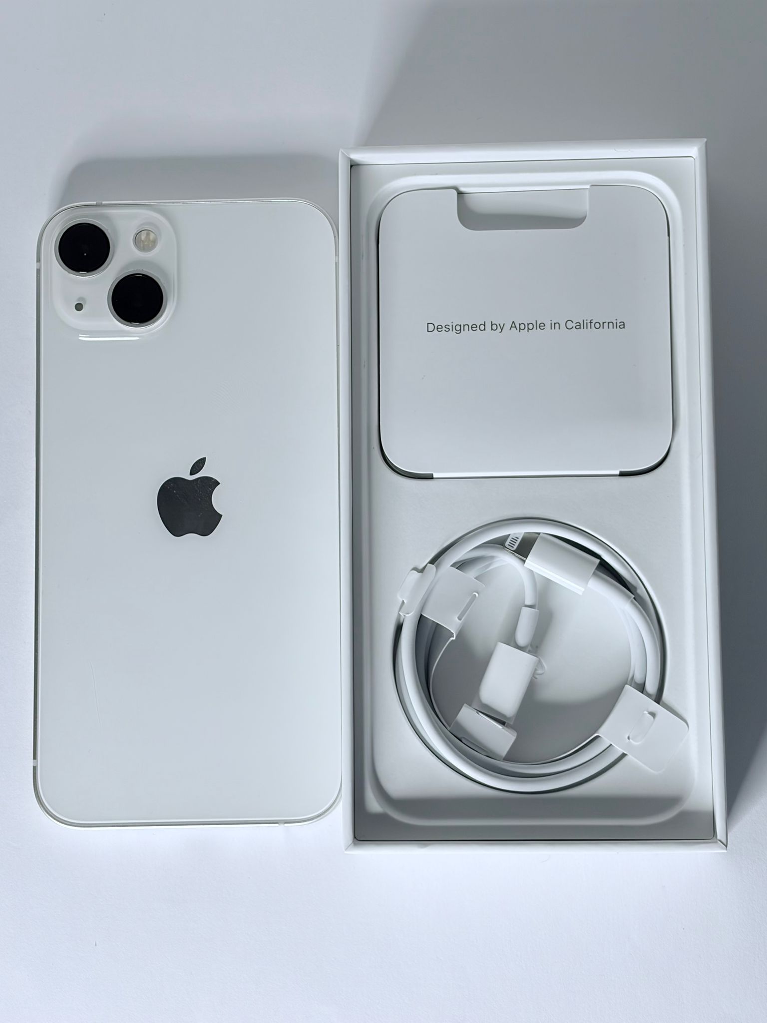 iPhone 13 (128GB) — Starlight — Used (Excellent) — Battery 86%