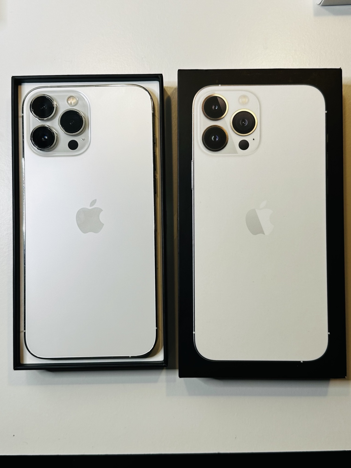 iPhone 13 Pro Max (128GB) — Silver — Used (Back glass broken) — Battery 89% view 1