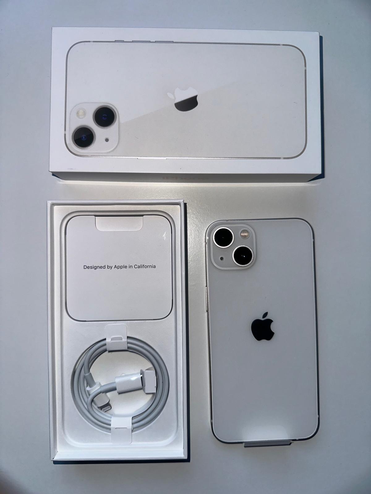 iPhone 13 (128GB) — Starlight — Used (Almost new) — Battery 81%