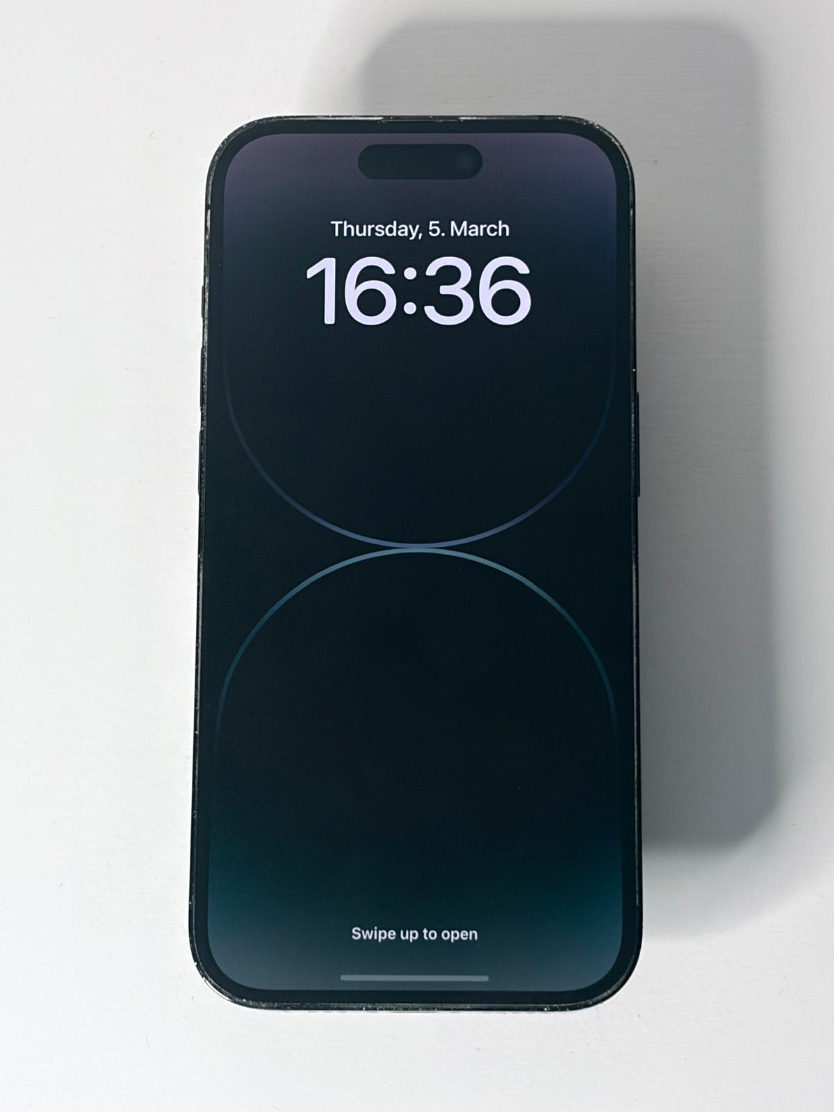 iPhone 14 Pro (128GB) — Gray — Used — Battery 82%