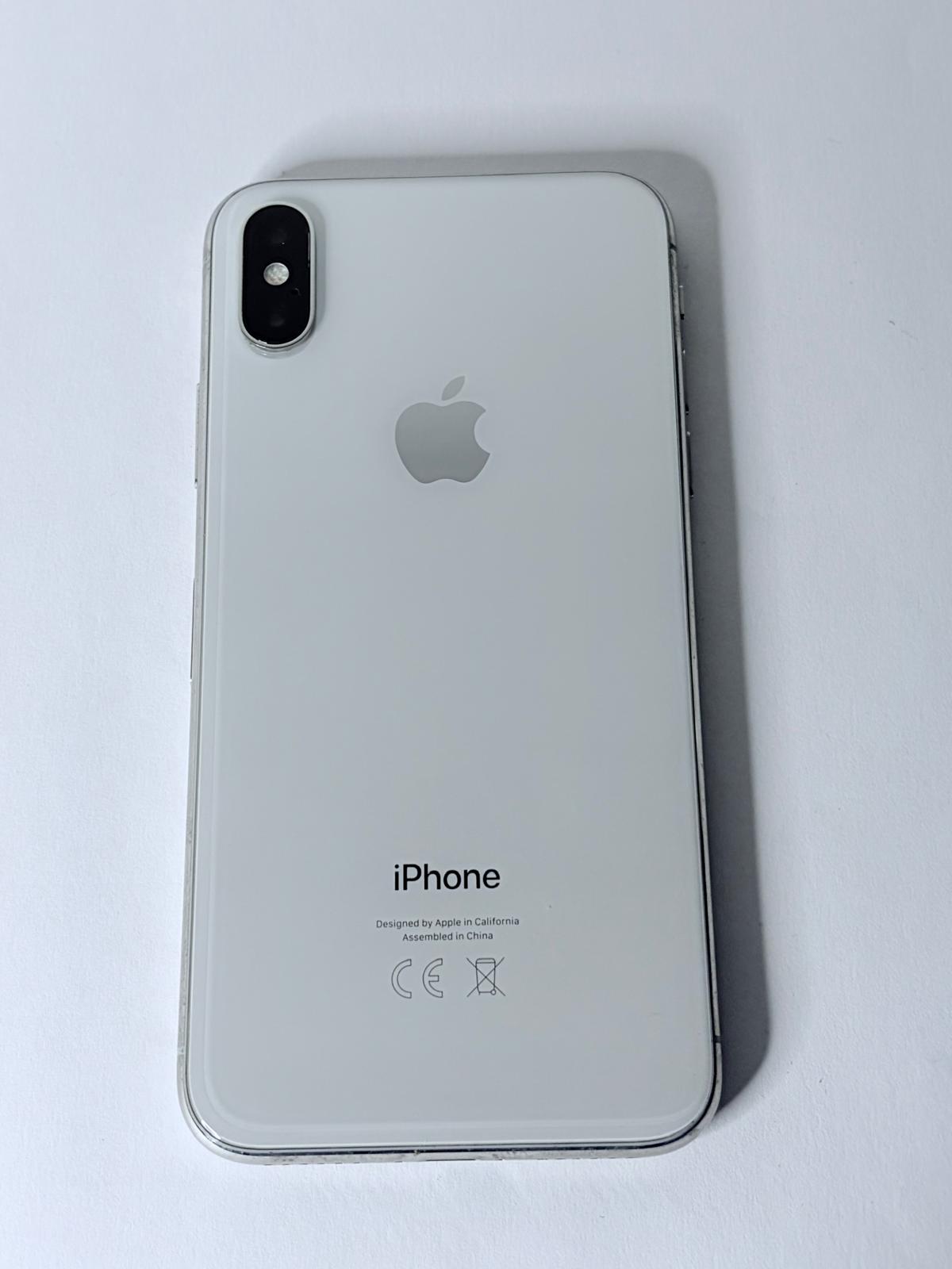 iPhone X (64GB) — White — Used (Good) — Battery 68%