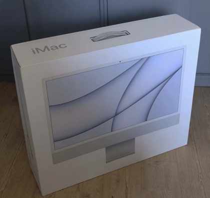 Apple iMac 24-inch (M1) - Silver - 256GB SSD - Complete set with original accessories and box view 4